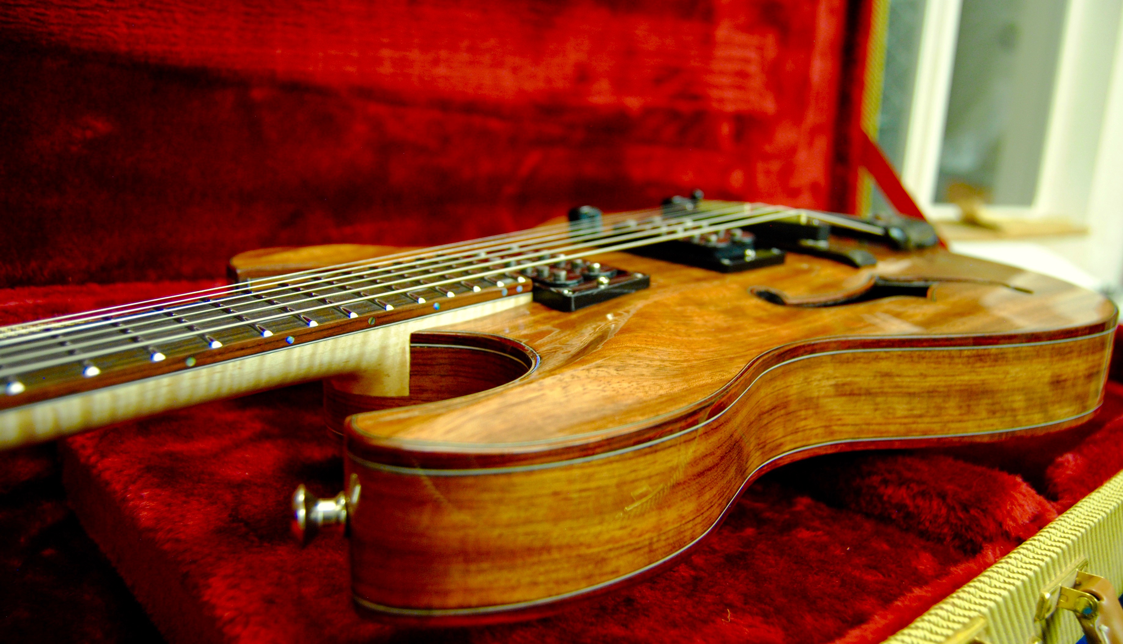 Handcrafted hollowbody archtop guitar - Schnell Guitars portfolio