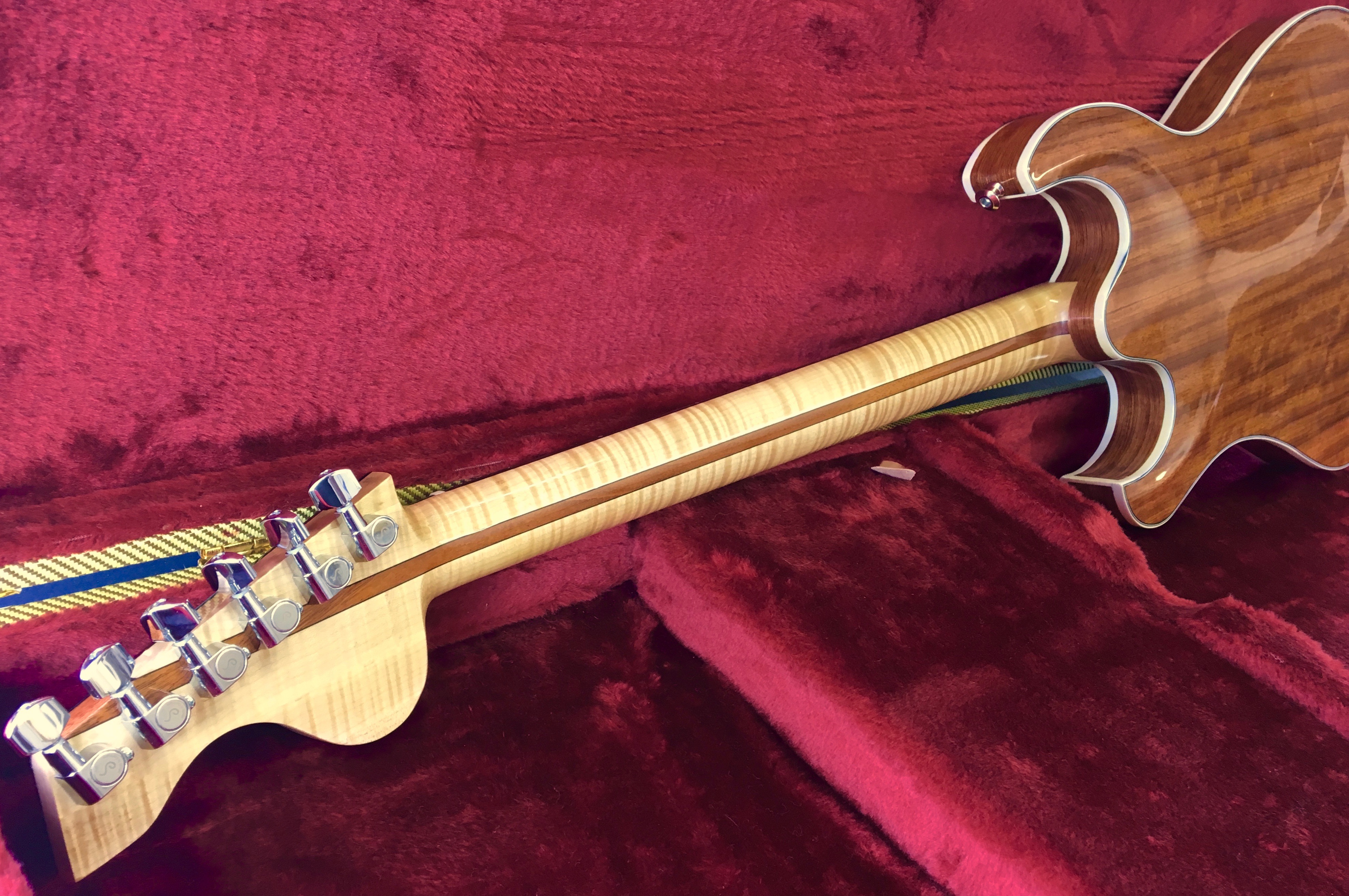 Handcrafted hollowbody archtop guitar - Schnell Guitars portfolio